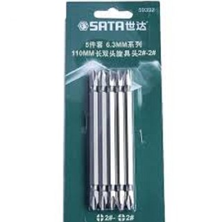Mũi vít bake 2 đầu Ph2 x 110mm Sata 59392 - 59392