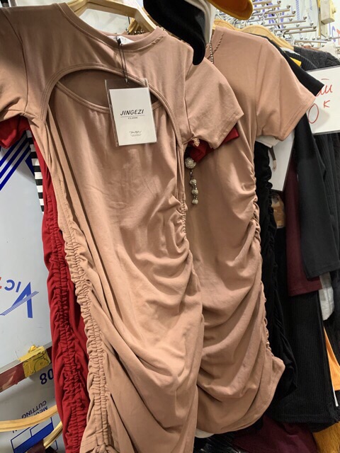 ❤️ Váy body rut dây khoét ngực