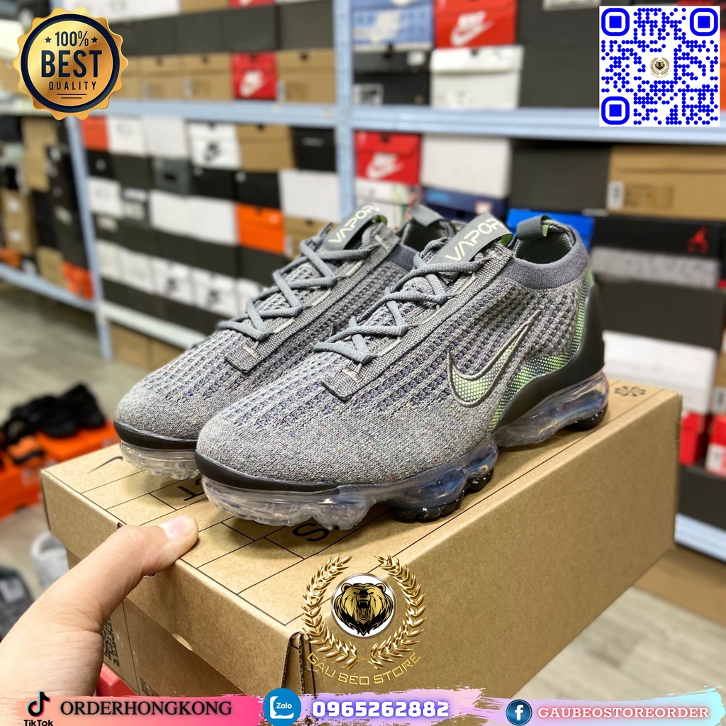 DC4113-100 Nhận Order Hỗ Trợ Free Ship Giày Best Quality Sneaker ***Nike Air Vapormax 2021 Flyknit FK 2021