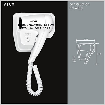 Máy sấy tóc treo tường 313D