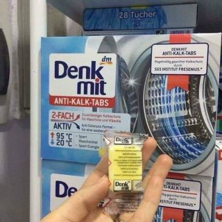 CHÍNH HÃNG! VIÊN TẨY LỒNG GIẶT ĐỨC-DENKMIT