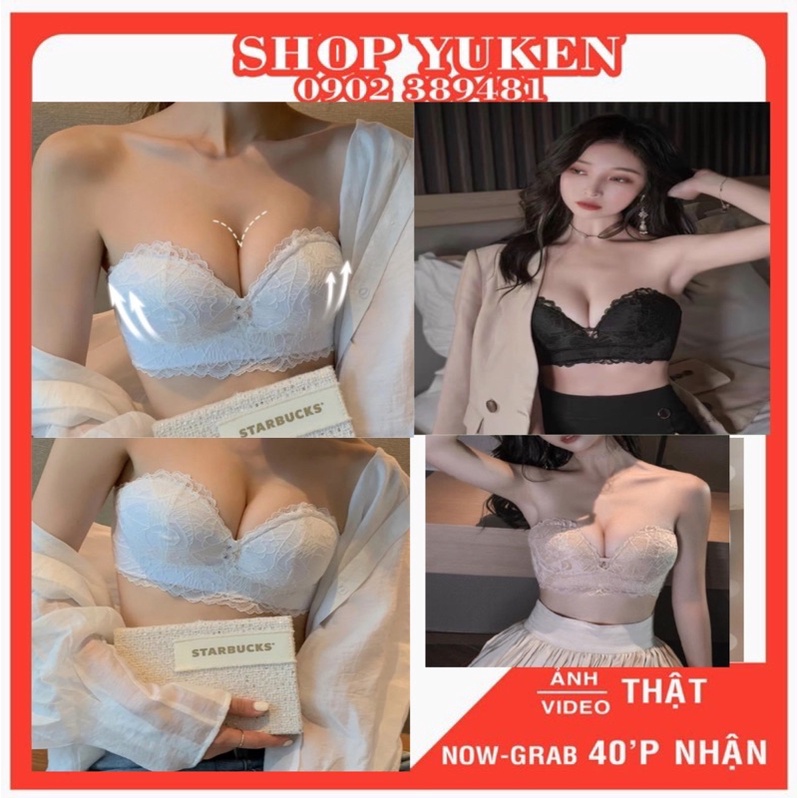 Áo Ngực Không Dây . Áo chống tụt nâng ngực. rất ôm tạo khe ngực đẹp