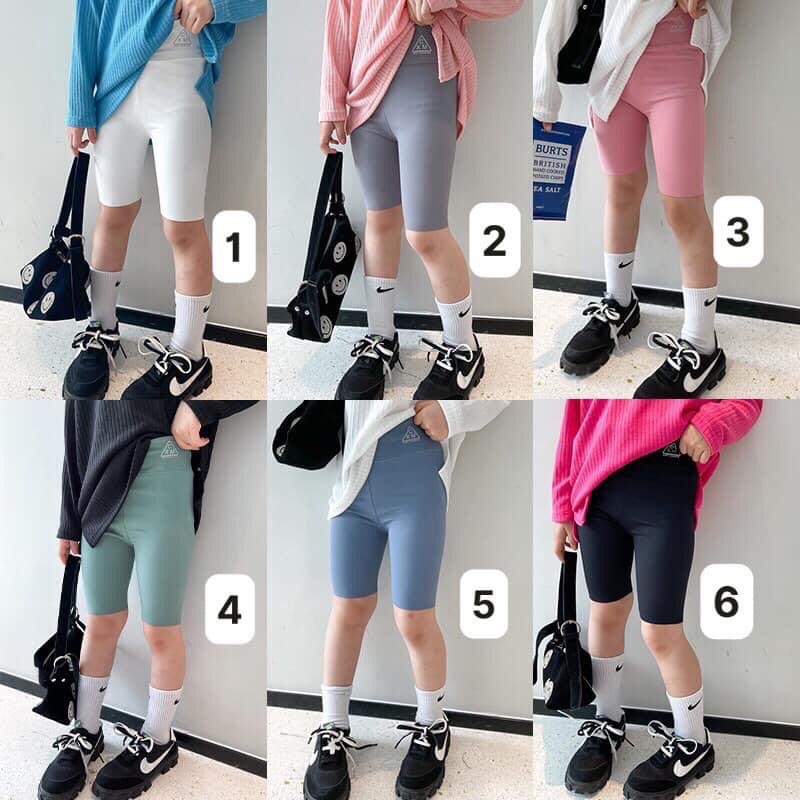 Quần legging lửng cho bé gái