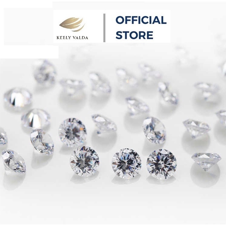 Đá CZ 7 Ly  Cubic Zirconia loại 5A - Siêu Cứng cao cấp nhập khẩu Thụy Sỹ