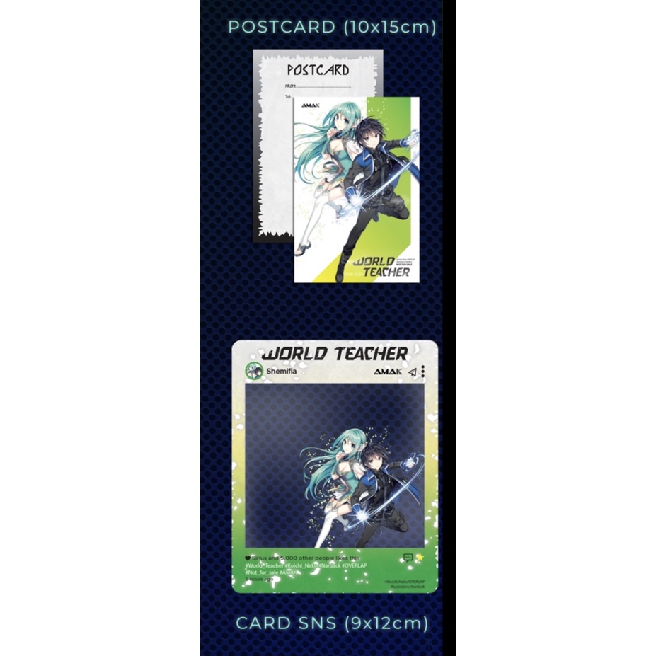 Sách World Teacher - Tập 5 - Tặng kèm Bookmark + Postcard + SNS Card - Light Novel - AMAK