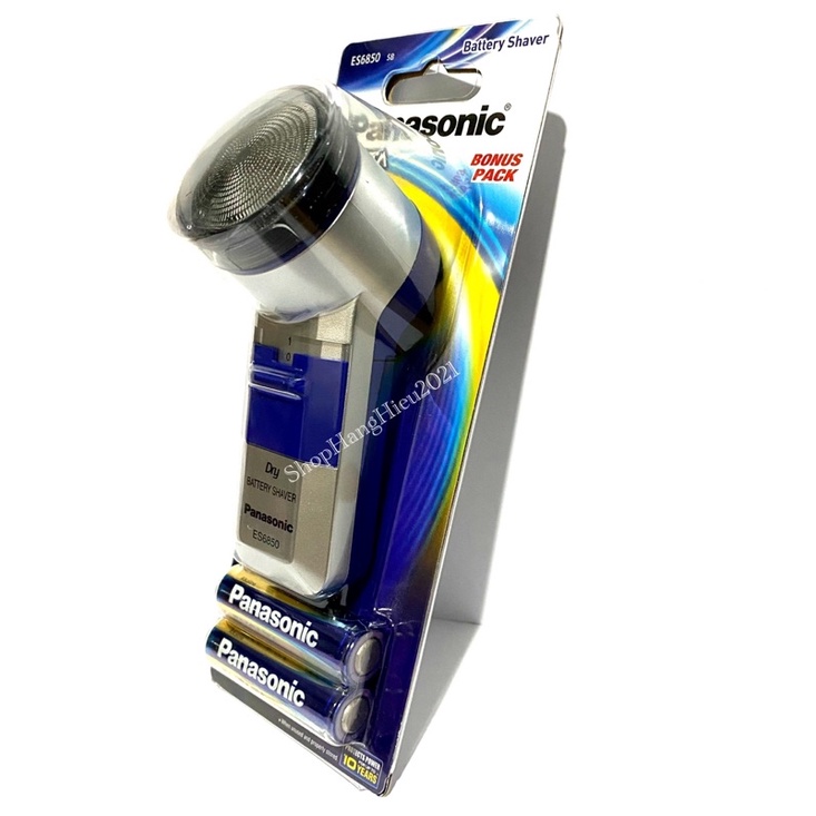 Máy Cạo Râu Panasonic ES6850 Tặng Kèm 2 Pin AA Panasonic Evolta Hàng Chính Hãng Made in ThaiLand