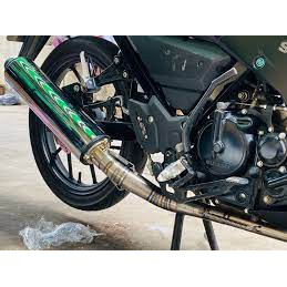 [FREESHIP70K] PÔ CBR REDLEO 1.1 KÈM CỔ INOX 2 KHÚC GẮN Winner - Satria - Ex150 - Sonic - Raider - Ex135