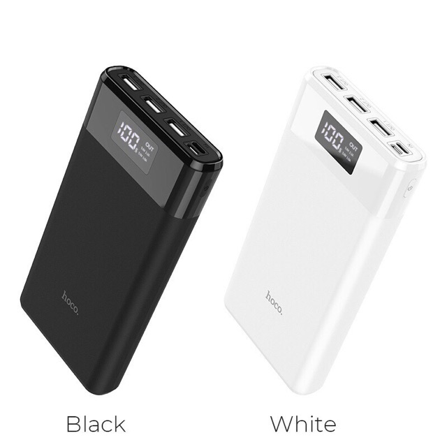 Pin sạc dự phòng 30000mAh Hoco B35E 3 cổng sạc hàng chính hãng | BigBuy360 - bigbuy360.vn