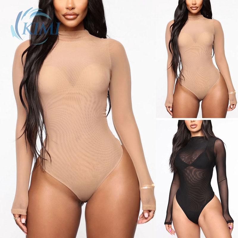 Jumpsuit Xuyên Thấu Gợi Cảm Cho Nữ