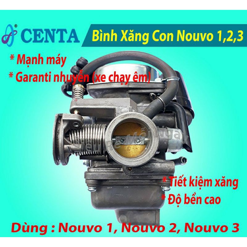 Bình Xăng Con Nouvo I , II , III Hiệu Centa Chính Hãng