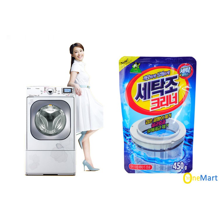 Bột Tẩy Vệ Sinh Lồng Máy Giặt Hàn Quốc