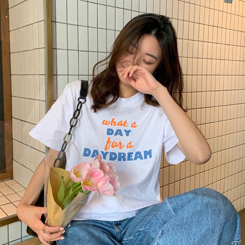 Áo thun tay lỡ nam nữ Free size -AP39