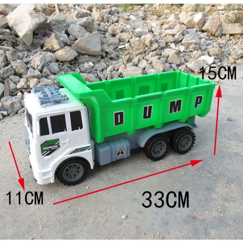 Xe đồ chơi công trình chạy đà cho bé