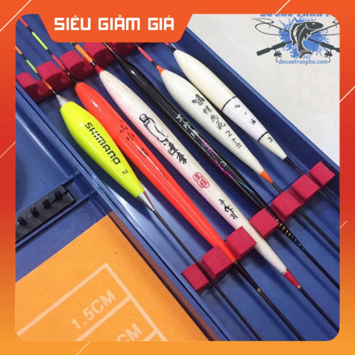 [Combo] R [Quà Tặng siêu hấp dẫn] Hộp Đựng Phao Câu Đài - 6 phao câu đài [Giá rẻ]