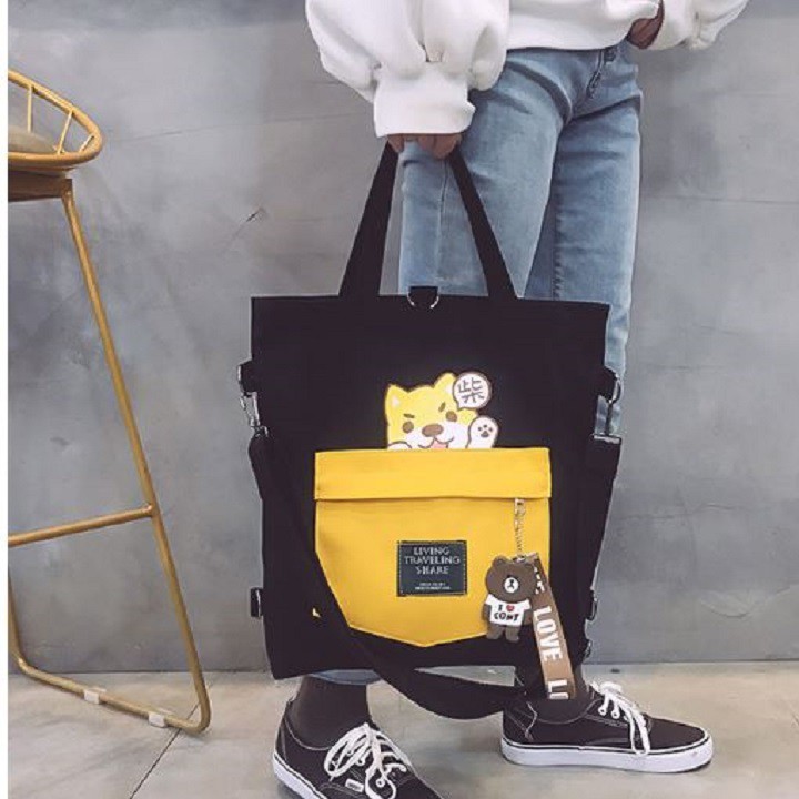 TÚI TOTE CHÓ CON XINH XẮN