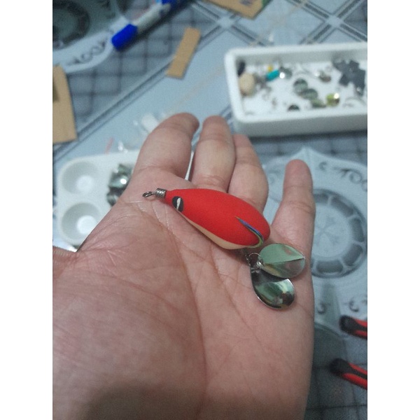 Nhái hơi CÂU CHÌM F45 NẶNG 14GR