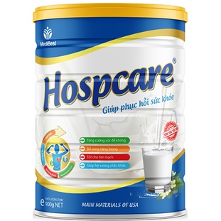 Sữa dinh dưỡng Hospcare dành cho người sau phẫu thuật, phục hồi sức khỏe.
