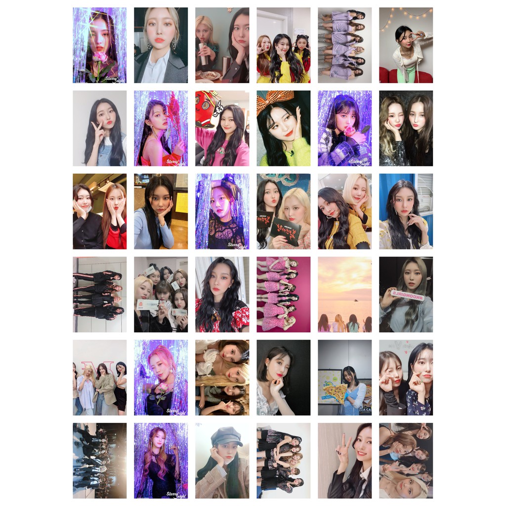 Lomo card 36 ảnh MOMOLAND - Starry Night + cập nhật Twitter