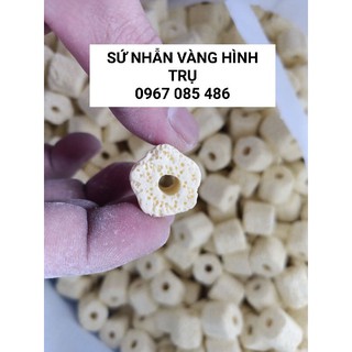 Sứ viên lọc nước , sứ viên vàng lọc nước , sứ lọc