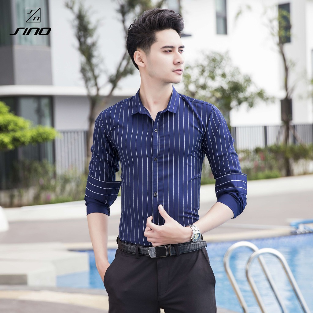 Áo Sơ Mi Nam Thời Trang Chất Vải Đẹp - Hàng Xuất Khẩu Chất Lượng Cao AD00009 | BigBuy360 - bigbuy360.vn