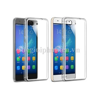 Ốp lưng silicon dẻo trong suốt Huawei Y6 II, Honor 5A siêu mỏng 0.5 mm