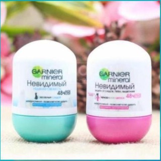 Lăn khử mùi diệt khuẩn Garnier Mineral Invisible 48H