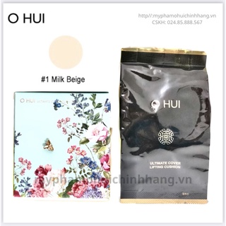 Xả hàng giá sỉ Lõi Phấn Ohui Ultimate Cover Lifting Cushion 15gr bản LIMITED SPF50+/PA+++ siêu đẹp