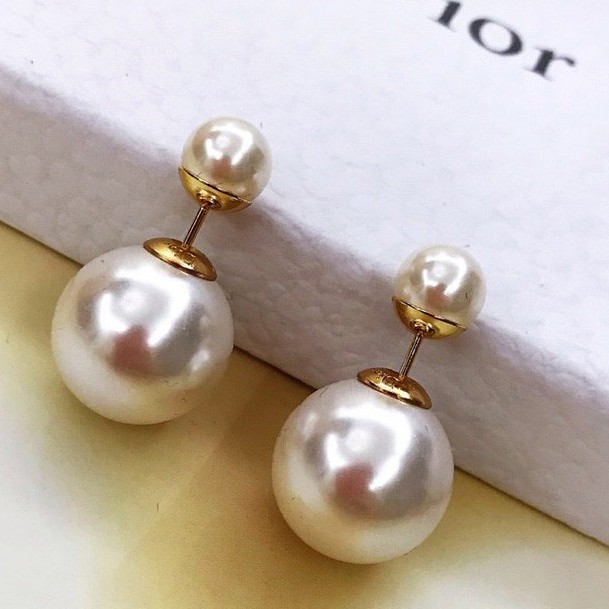 Bông Tai Mini Bằng Bạc S925 Đính Ngọc Trai Giả Thời Trang Cho Nữ