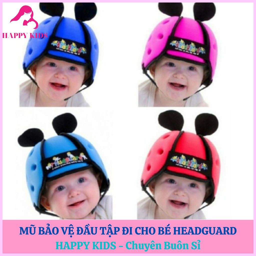 Mũ Bảo Vệ Đầu Cho Bé HeadGuard (bảo hành 1 năm) nhiều mẫu