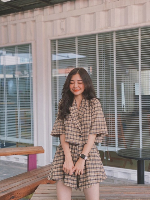 Set bộ caro ulzzang