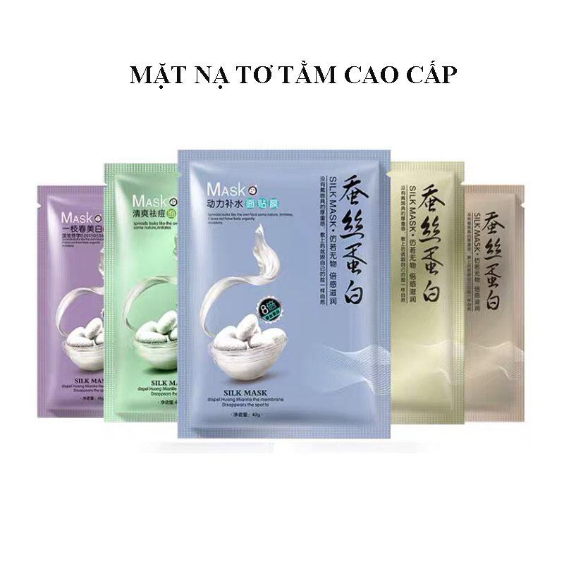 Mặt Nạ 🍀🍀 {FREESHIP} 🍀🍀 Mặt Nạ Tơ Tằm One Spring [Mat Na]