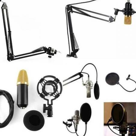 Sản phẩm 8.8 HOT MIC CONDENSER BM 800 RECORDING MIC BM-800 MIC POP