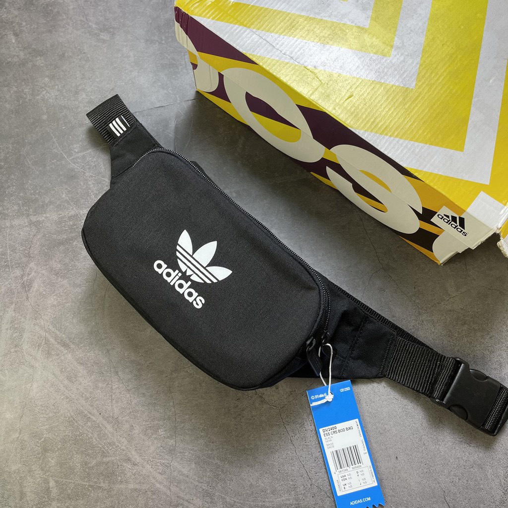 ⚡️  Túi bao tử Adidas ORIGINALS ESSENTIAL CROSSBODY BAG - DV2400  - CAM KẾT CHẤT LƯỢNG