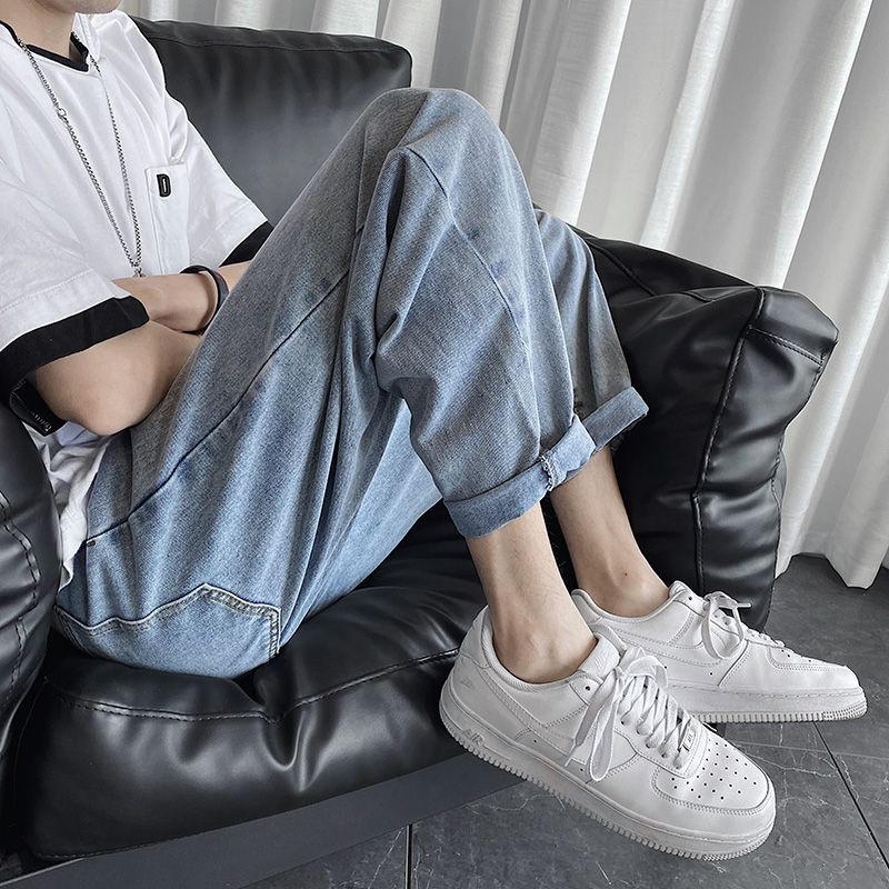 Quần Baggy jean nam ống suông rộng TR01 | BigBuy360 - bigbuy360.vn