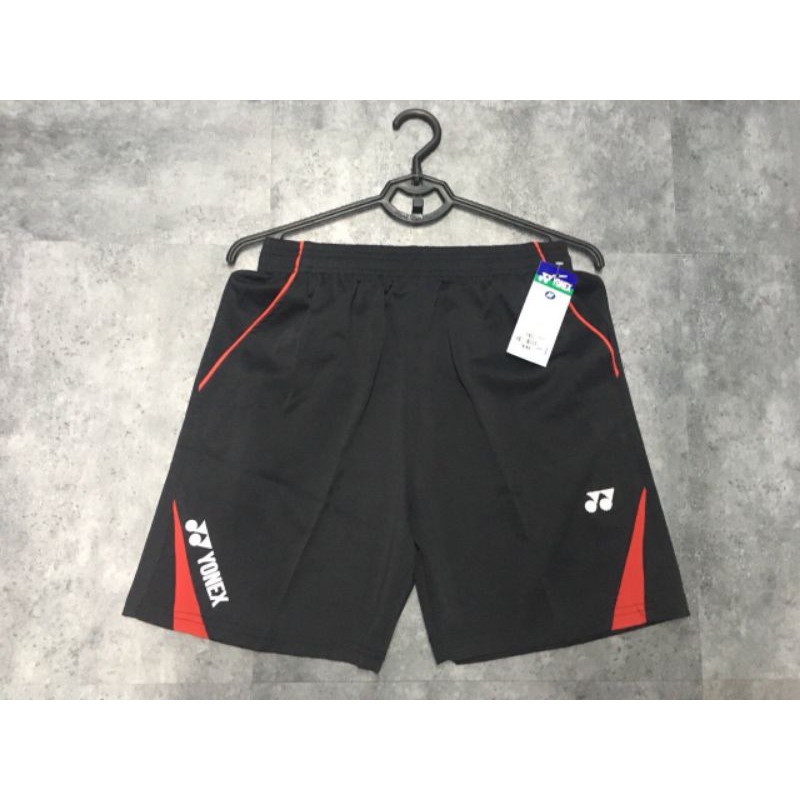 Quần yonex in nam 100% thun poly co giãn nhẹ. Phom 3 size