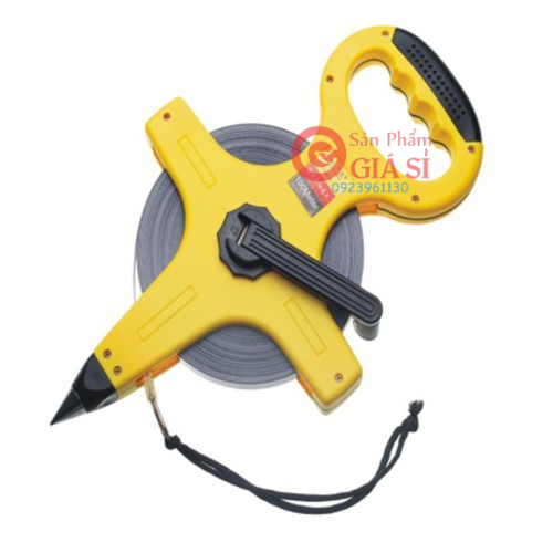 Thước dây thép 50m có tay cầm - màu sắc ngẫu nhiên  ❤️freeship❤️