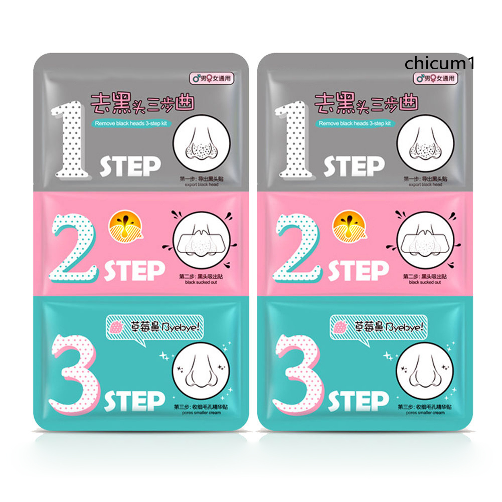 Bộ mặt nạ lột mụn đầu đen làm sạch lỗ chân lông hiệu quả