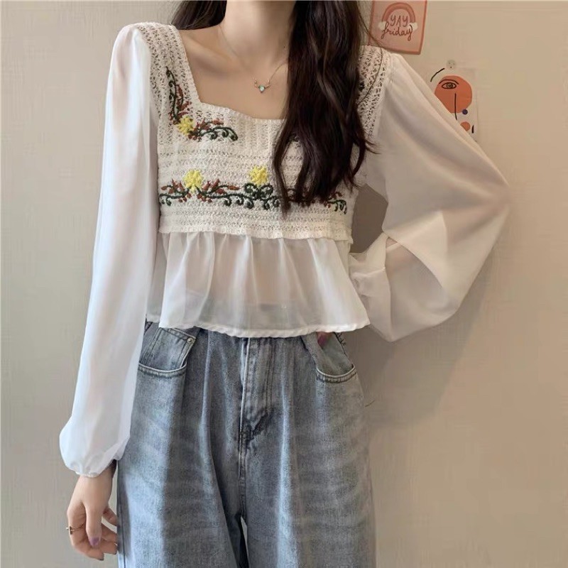 ÁO CROPTOP CÁCH ĐIỆU VINTAGE HÀNG ĐẸP GIÁ RẺ 🥰