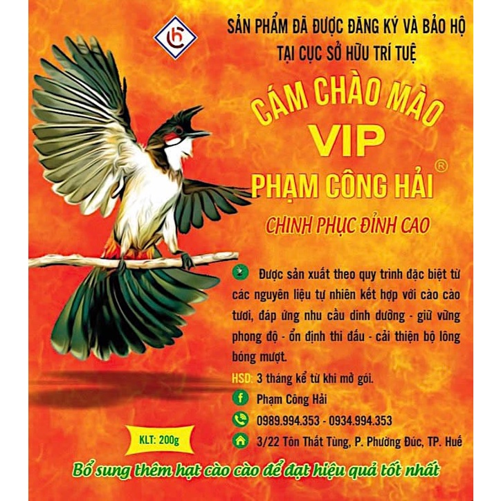 Cám Chào Mào Bổi Phạm Công Hải 500gr - Cám Chim Cao Cấp