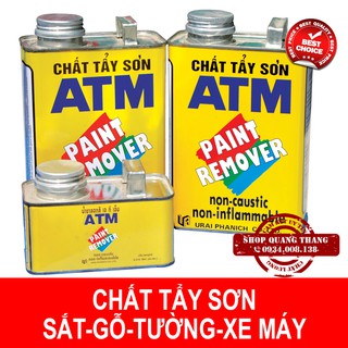 Chất tẩy sơn sắt gỗ tường xe máy ATM 875 ml