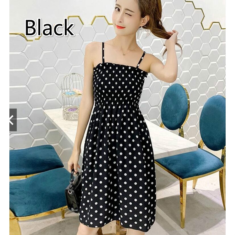 Đầm voan hai dây phong cách Bohemian quyến rũ dành cho nữ