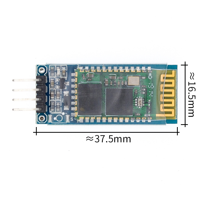 HC-05 HC-06 master-slave 6pin/4pin anti-reverse, integrated Bluetooth serial pass-through module, wireless serial for arduino