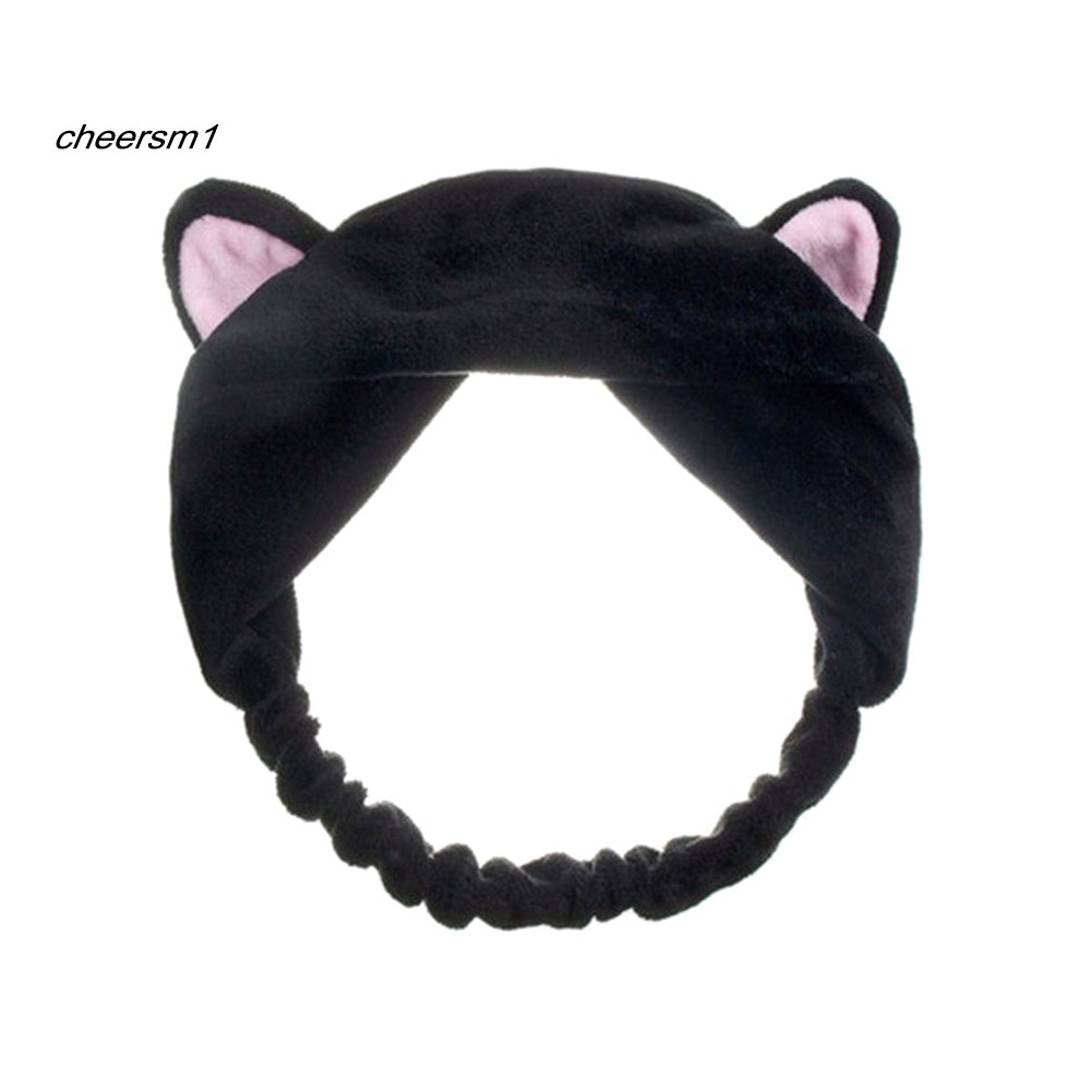 Sườn Xám Cách Tân Thời Trang♥Băng Đô Tai Mèo Co Giãn Đáng Yêu Cho Nữ