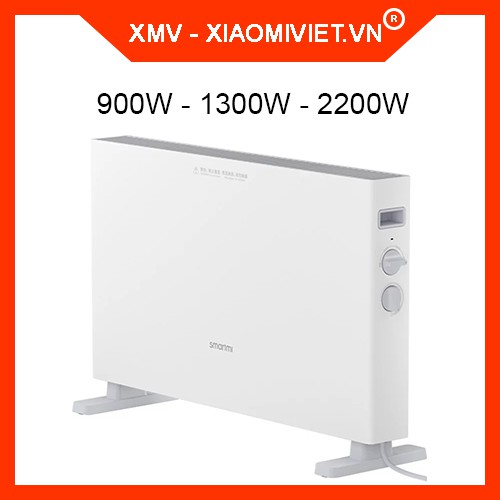 Máy sưởi điện Xiaomi Smartmi Convector Heater - Hàng chính hãng