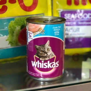 Pate WHISKAS cho Mèo - lon 400g (hình thật)