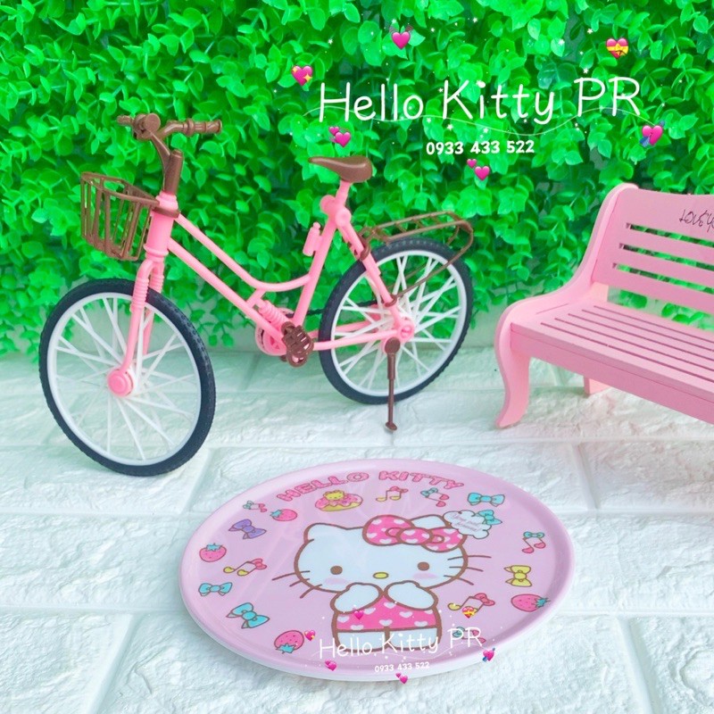 Dĩa cách nhiệt Hello Kitty