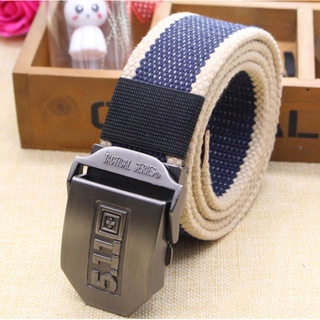 Dây nịt Nam vải Canvas siêu bền đẹp - Dây nịt lính vải bố Mặt 511 Khóa luồn kẹp hợp kim không gỉ chắc chắn, tiện dụng