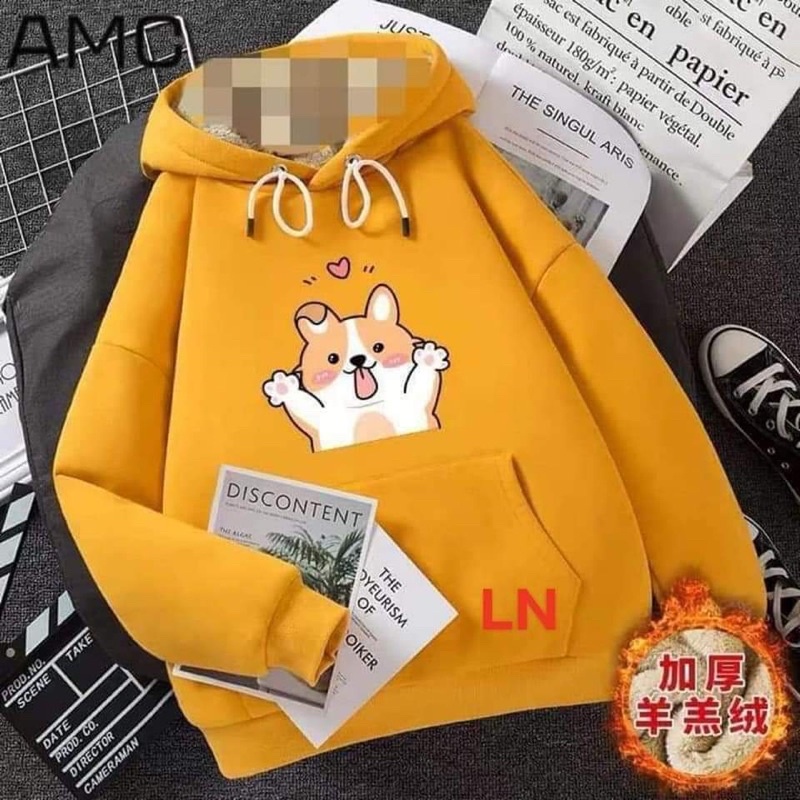 Áo hoodie cún dang tay LN11