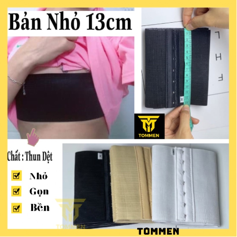 [Mã 12FASHIONSALE1 giảm 10K đơn 50K]  Áo Nịt Ngực Tomboy - Bản Nịt Ngang Nhỏ 13cm