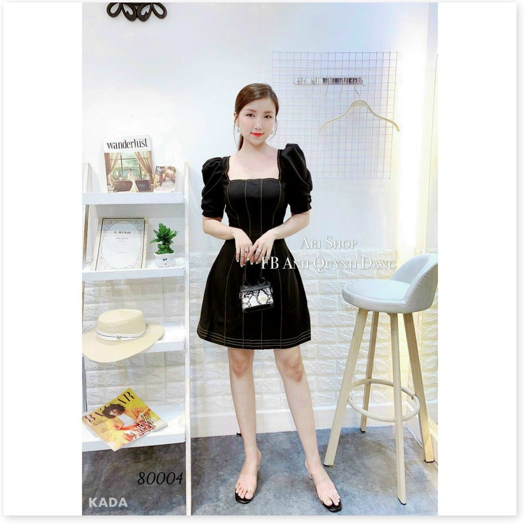 ĐẦM FORD XINH XẮN,MÀU ĐEN SANG TRỌNG,CHẤT LIỆU VÃI THOÁNG MÁT LANA FASHION
